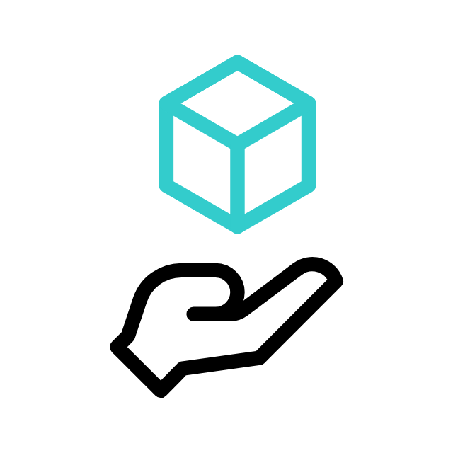 Safe and digitalized icon